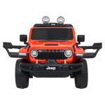 Elektrické autíčko Jeep Wrangler Rubicon Lift 4x4, 24V - oranžové